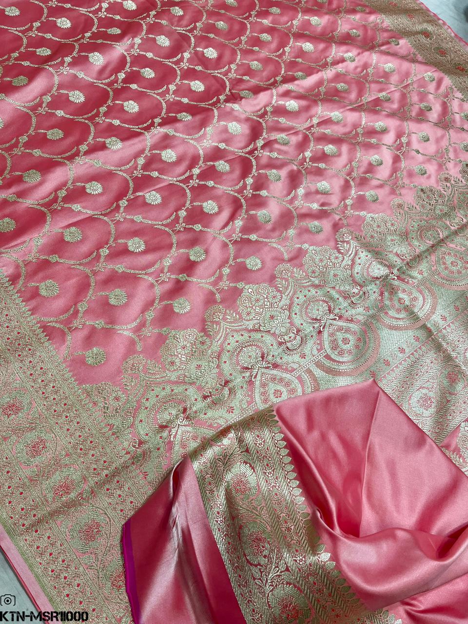 Excellent Banarasi Mashure Katan Silk Saree
