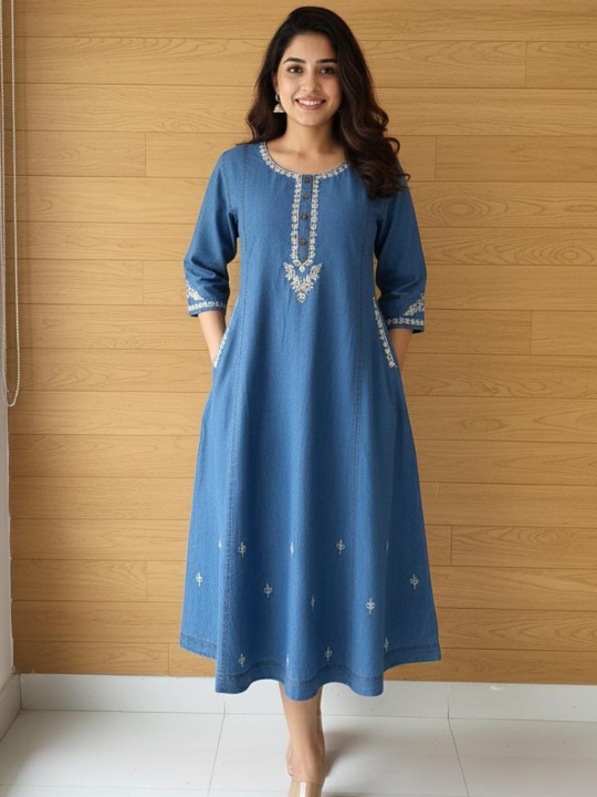 Denim Kurti