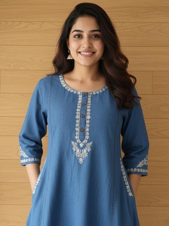 Denim Kurti