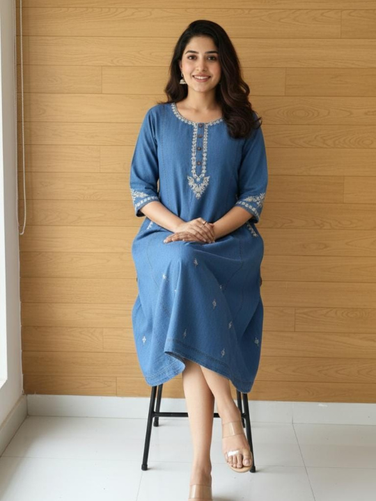 Denim Kurti