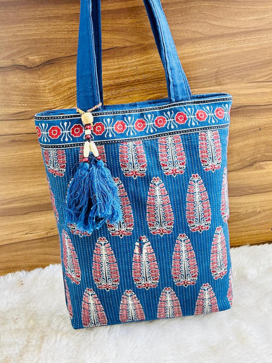 New Ajrakh Handbag