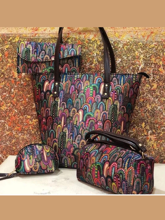 Beutiful Hand Block Printed Fabric Bag