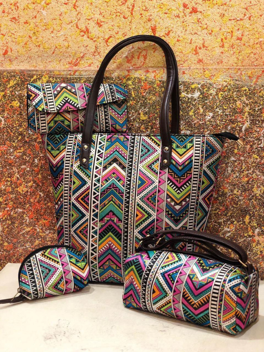 Beutiful Hand Block Printed Fabric Bag