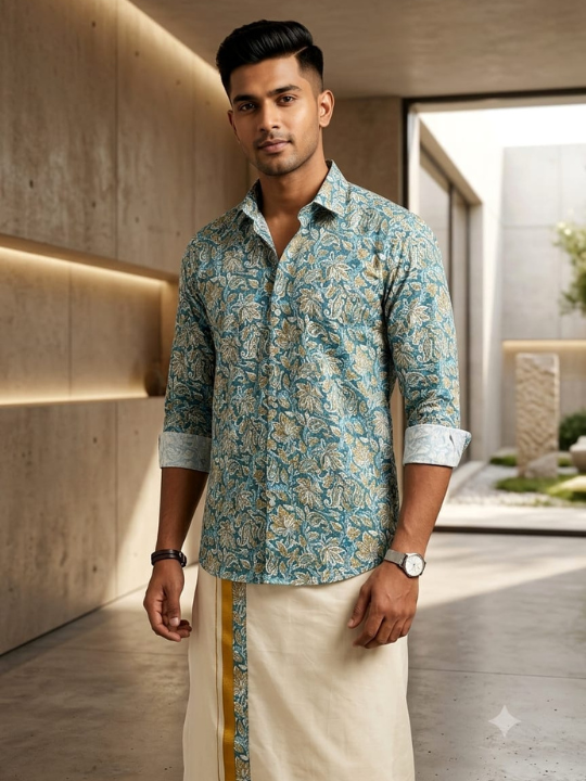 Cotton Printed Shirt