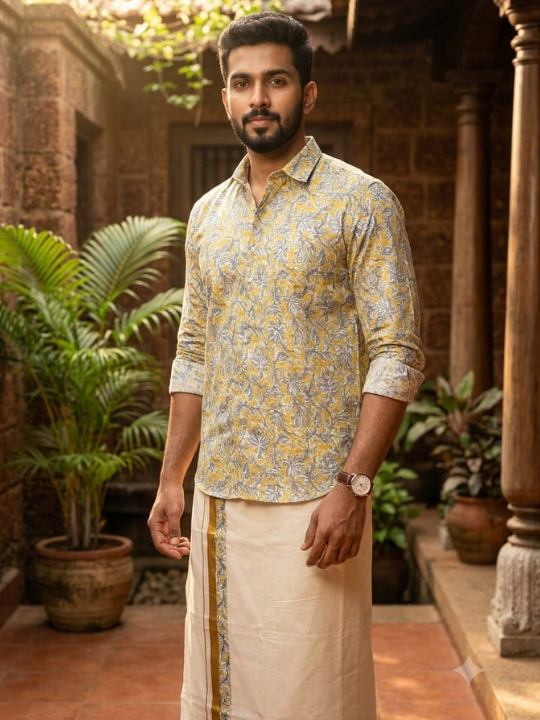 Cotton Printed Shirt